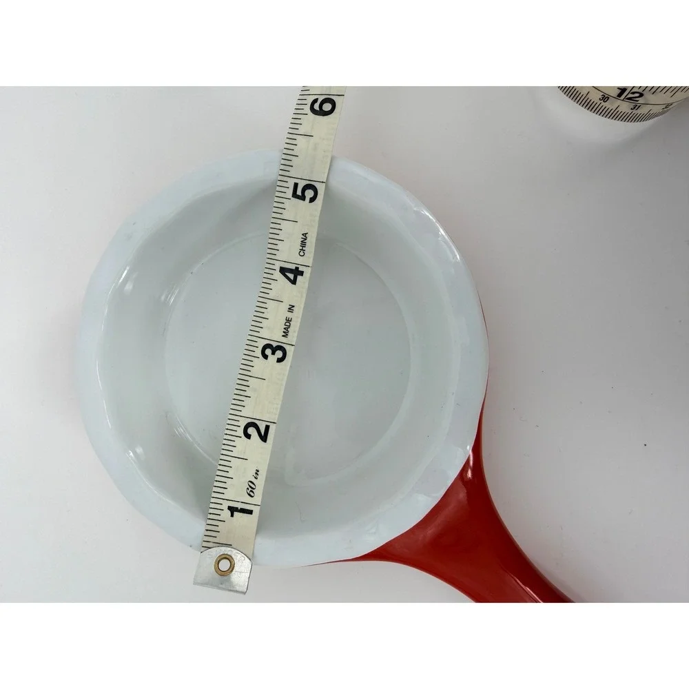 Modern Gourmet Foods Red Stoneware Mini Pie Baking Dish 5 inch Diameter